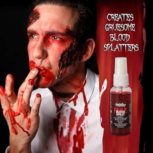 Festicy Fake Blood XL Makeup Kit - Vampire Halloween Special Effects