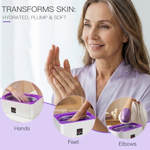 Paraffin Wax Machine 4000ml - Hand & Feet Spa Kit with Gloves
