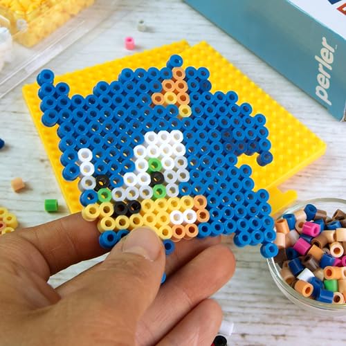 Perler Sonic the Hedgehog Fused Bead Kit, 4500 Pieces, 14 Projects