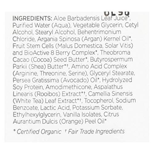 Andalou Naturals Conditioner, Moisture Rich Hair Conditioner, 11.5 Oz, Argan Oil, Shea Butter, Avocado Oil & Vitamin E, Moisturizing for Dry Hair