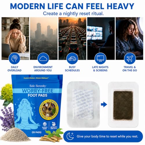 Lure Essentials Sole Serenity Worry-Free Overnight Foot Pads — 20 Count