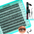 Lash Extension Kit 200PCS 40D Clusters 9-16mm with Bond & Remover