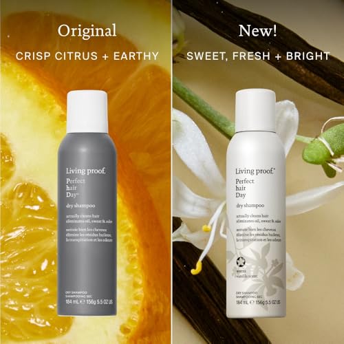 Living Proof Dry Shampoo, Perfect hair Day, Dry Shampoo for Women and Men, 5.5 oz, Limited Edition Vanilla Scent