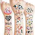 Cow Temporary Tattoos - 60Pcs Party Favors for Kids