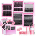 RITALASH 3D Volume Lash Clusters Kit with Bond & Tweezers