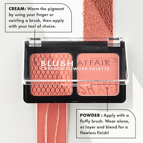 Catrice Blush Affair Cream & Powder Palette 040 Peach Passion