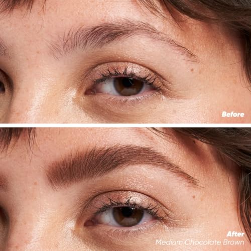 Kosas Air Brow Tinted Eyebrow Gel Medium Chocolate Brown 0.12 Fl Oz