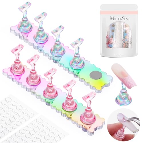 MelodySusie Professional Rechargeable Nail Drill 30000 RPM with Nail Stand for Press Ons