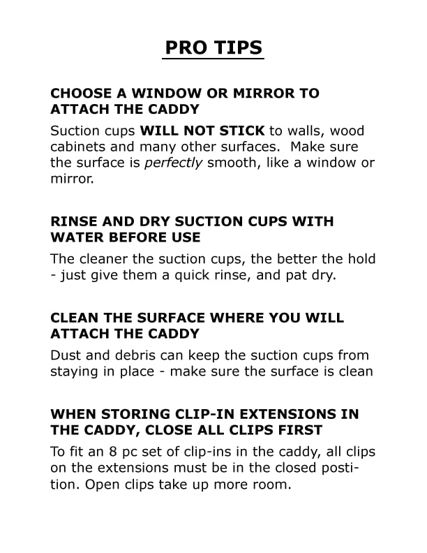 Hair Works Ultra Hair Extension Holder – 13" Wide Wefts