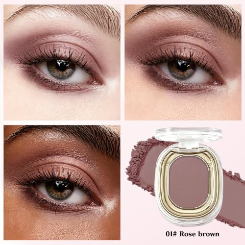 Matte Eyeshadow Single - Highly Pigmented, Blendable, Long Lasting