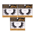 i•ENVY Luxury Mink Eyelashes 25mm 3D Multi-Curl 3 Pack