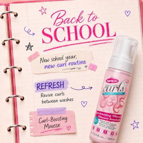 Dippity-Do Girls With Curls De-Frizz Curl Boosting Mousse Duo (2 Pack)