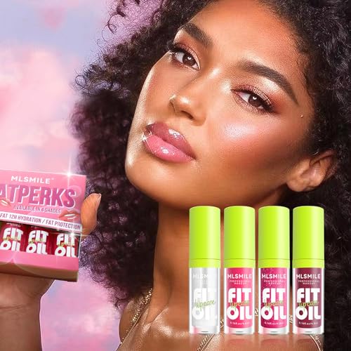 VolksRose 8pcs Lip Gloss Oil Set - Hydrating Plumping Lip Glow