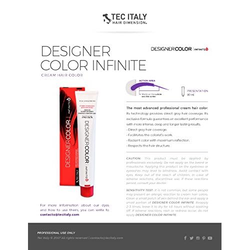 Tec Italy Designer Color Hight Fidelity Color 3 Oz (6 Dark Blonde)