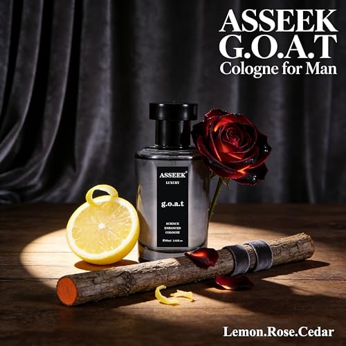 ASSEEK G.O.A.T Cologne for Men - 80ml Woody Fougere Fragrance