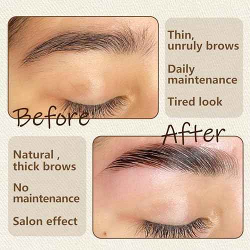 Brow Lamination Kit At Home DIY Professional Instant Eyebrow Lift For Fuller Brows Safe & Effective