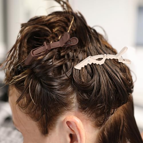 Ondder 24 Pack Alligator Hair Clips - Professional Salon Styling
