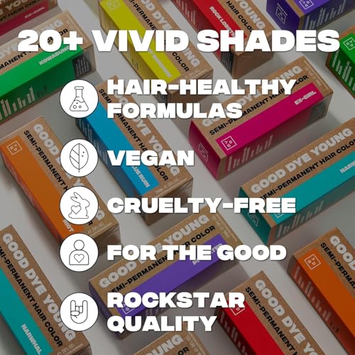 Good Dye Young Semi-Permanent Hair Color Red 5oz