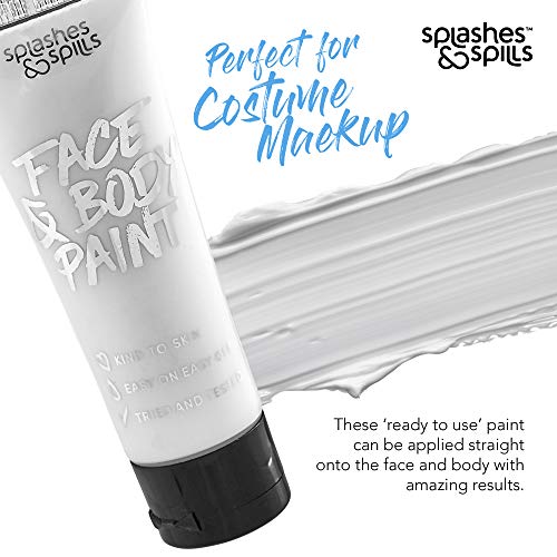 Face & Body Paint Cream 30ml White - Easy Application