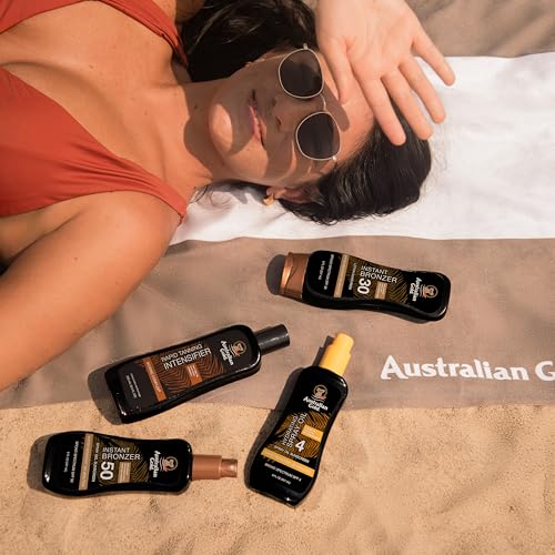 Australian Gold Spray Gel Sunscreen SPF 50 with Bronzer, 8 oz