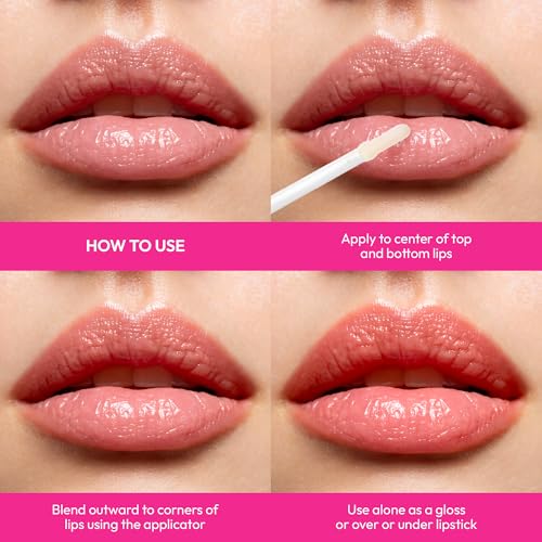 Ruby Kisses Hyaluronic Lip Gloss Plumper – High-Shine Volumizing