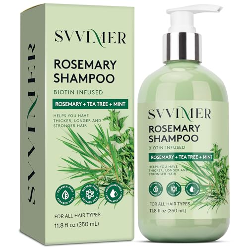 Rosemary Hair Thickening Shampoo with Biotin & Tea Tree Oil
