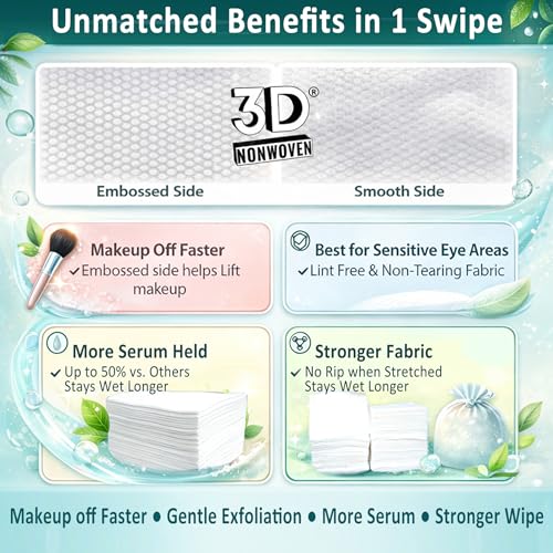 EnYounger 3-in-1 Makeup Removal Wipes - 50 Count Twin Pack
