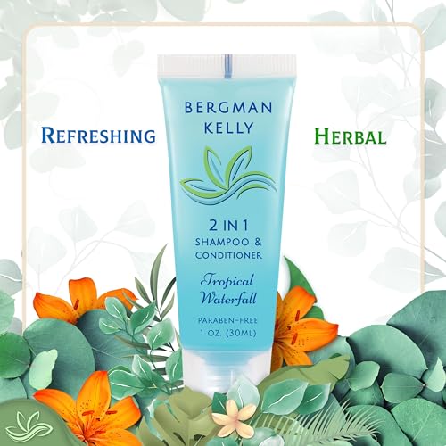 Bergman Kelly 2 in 1 Shampoo & Conditioner - 1 fl oz, 100 Pack