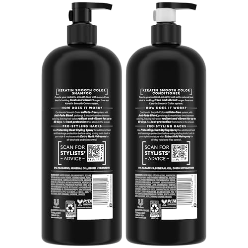 TRESemmé Keratin Smooth Color Shampoo & Conditioner Set 28 Oz Each
