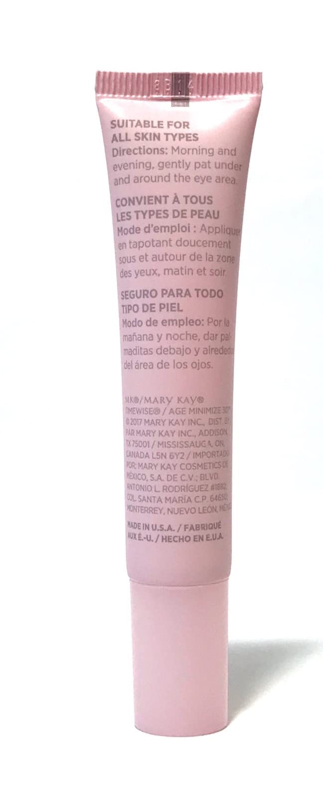 Mary Kay TimeWise 3D Eye Cream: All Skin Types, Age Minimizing, Moisturizing