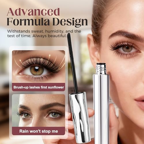 NOGCAW Waterproof Mascara for Mature Women 60+, Non-Clumping