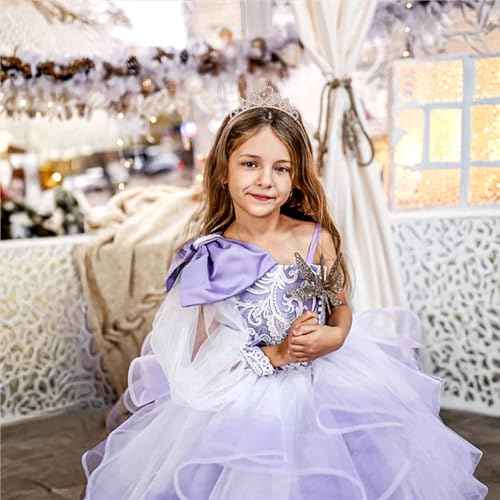 4 Pack Crown Headband for Women Princess Tiara Glittering Rhinestone Peach Crown Crystal Tiaras Heart Adjustable Cute Hair Band Birthday Headpiece Wedding Bridal Dress Up Accessories(Gold Silver)