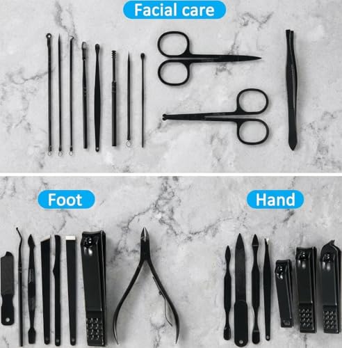MINKINH 26-Piece Manicure Set Professional Nail Care Kit
