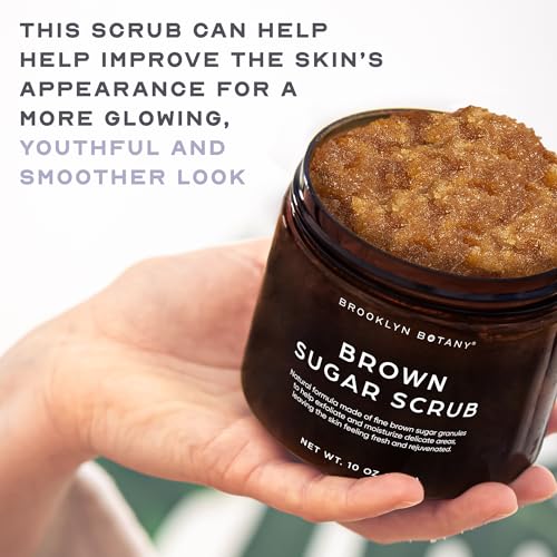 Brown Sugar Body Scrub - Exfoliating & Moisturizing - 10 oz