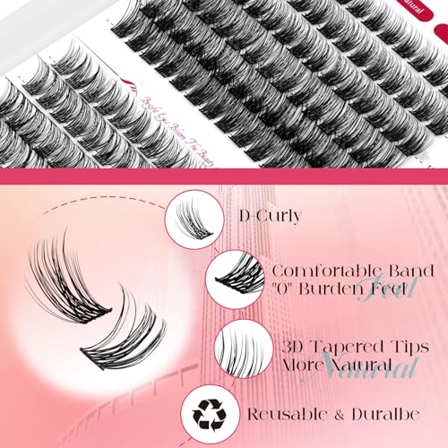 Lash Clusters by FADVAN - DIY Eyelash Extensions 12-16mm