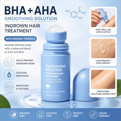Ingrown Hair Serum with Salicylic Acid | Razor Bumps Relief