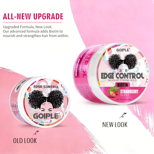 Goiple Edge Control Wax for Women | Strong Hold, Non-Greasy 4oz
