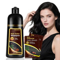 Black Hair Dye Shampoo for Gray Hair Coverage