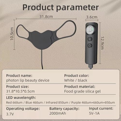 LED Lip Plumper Device with 4 Care Modes | QiQiBaby