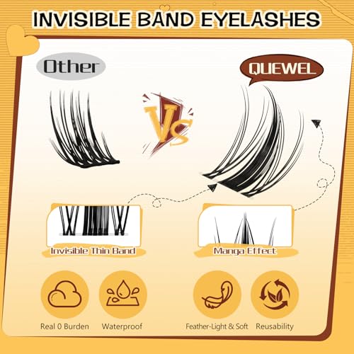 Manga Lash Clusters Kit 120pcs 10-18mm with Bond & Seal