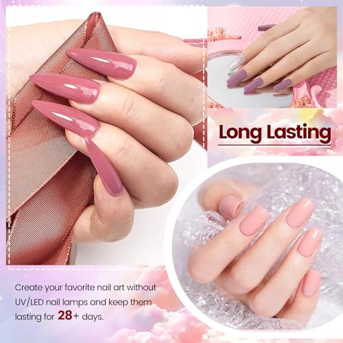 OpenLive Dip Powder Nail Kit - 56 Color Dipping Powder Starter Set