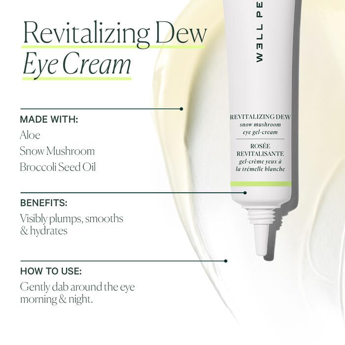 Well People Snow Mushroom Eye Gel-Cream | Vegan