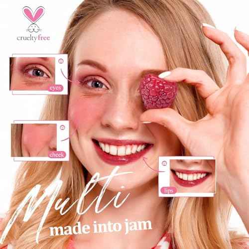 bayfree Lip Tint Stain Set, Korean Water Tint Lightweight Non-sticky, Waterproof Long Lasting Liquid Blush & Lip Stain, Transfer-Proof, Matte Finish Lip Color Makeup (made into jam)