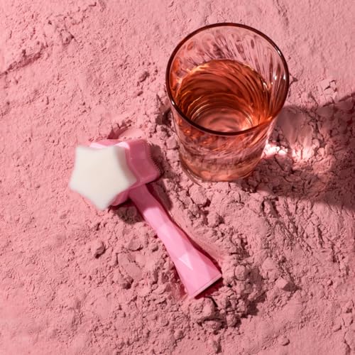 No Mo-Stache All Star Face Brush -Manual Facial Cleansing Brush, 2-in-1 Skin Care face Brush, Silicone Facial Scrubber Manual Dual Face Wash Brush for Deep Pore Exfoliation Massaging Skin Exfoliator