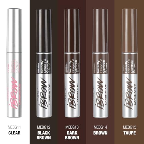 Waterproof Eyebrow Gel – Tint & Volume, Dark Brown