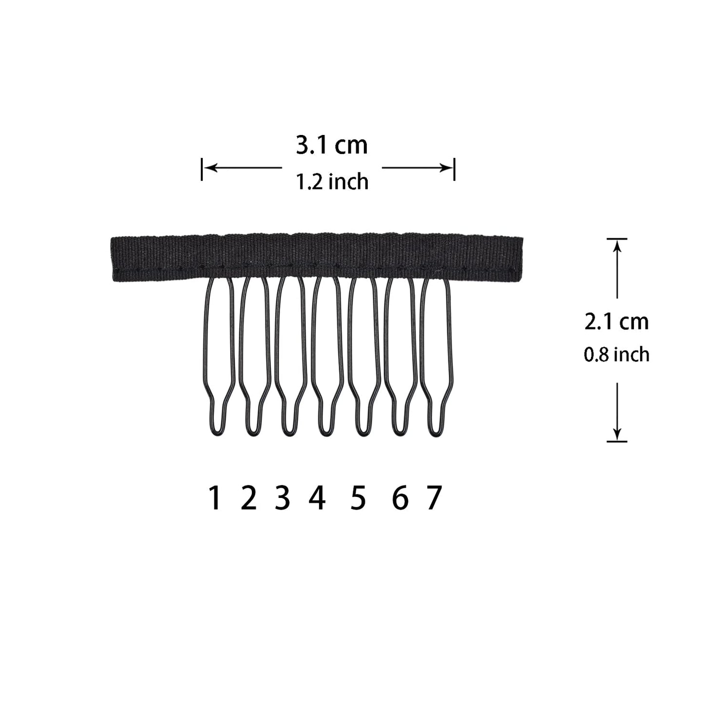 YTBYT 6 Pcs Black Weaving Net Cap Elastic Drawstring Ponytail Hair Net for Making Afro Puff Hair Bun Hair Wig Making Tools for Women (3 Pcs Round 3 Pcs Square)