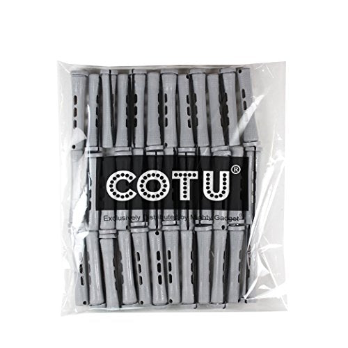 36 pc of COTU (R) Hair Perm Rods - Gray Color