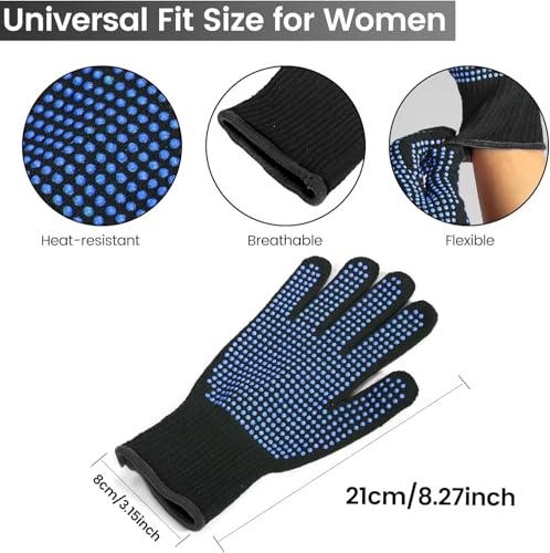 Heat Resistant Gloves for Hair Styling Tools | Sixriver
