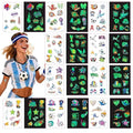 10 PCS Glow in Dark Soccer Temporary Tattoos for Kids