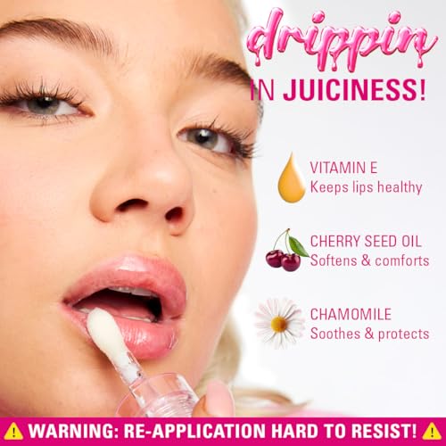 Revolution Pout Lip Oil - High Shine Nourishing Tinted Lip Oil